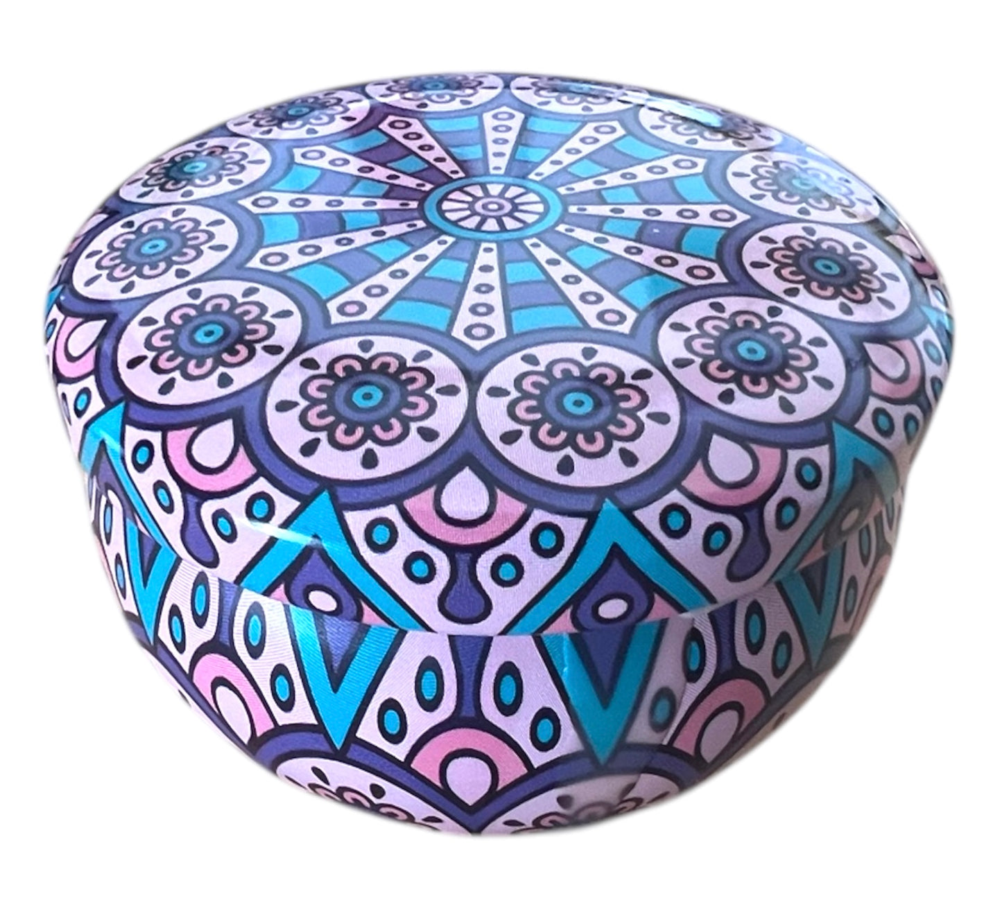 Mandala Beeswax Candle tins