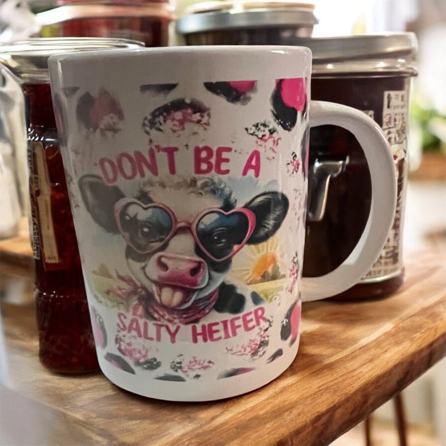 425ml Ceramic Cow Mug