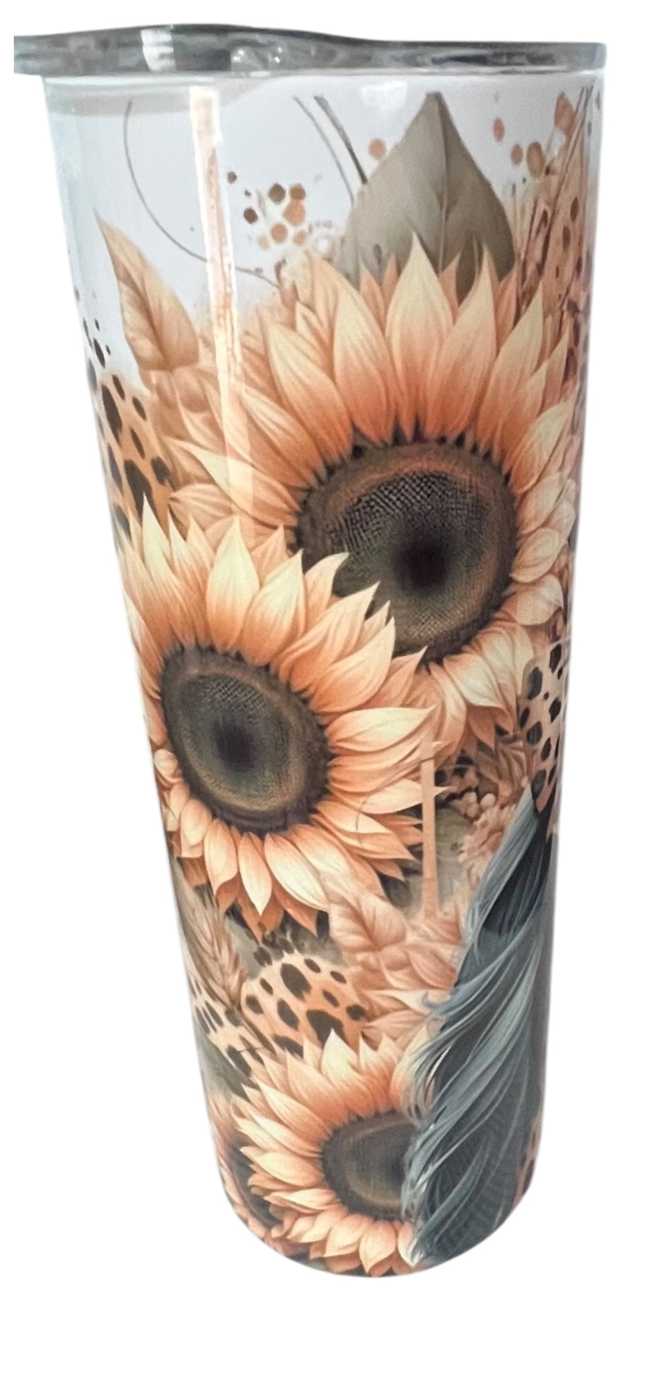 Leopard Horse Sublimation Hot Cold Drinking Tumbler