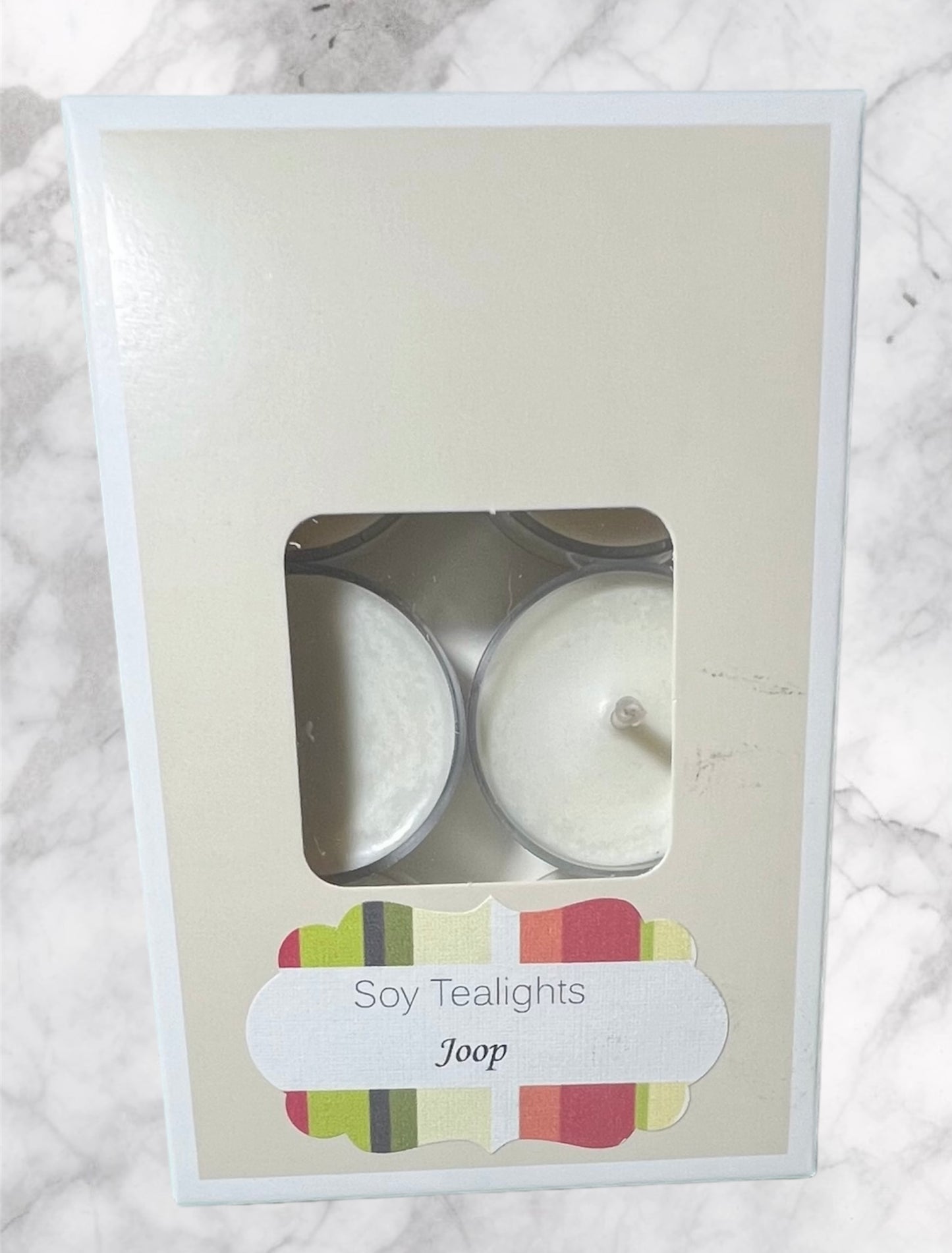 Scented Soy Tealights 6pk