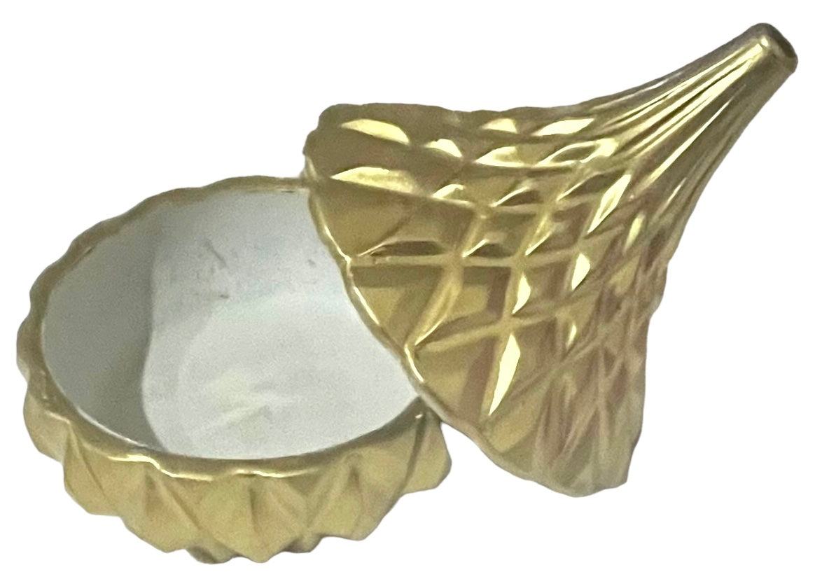 Gold Teardrop Trinket Dish