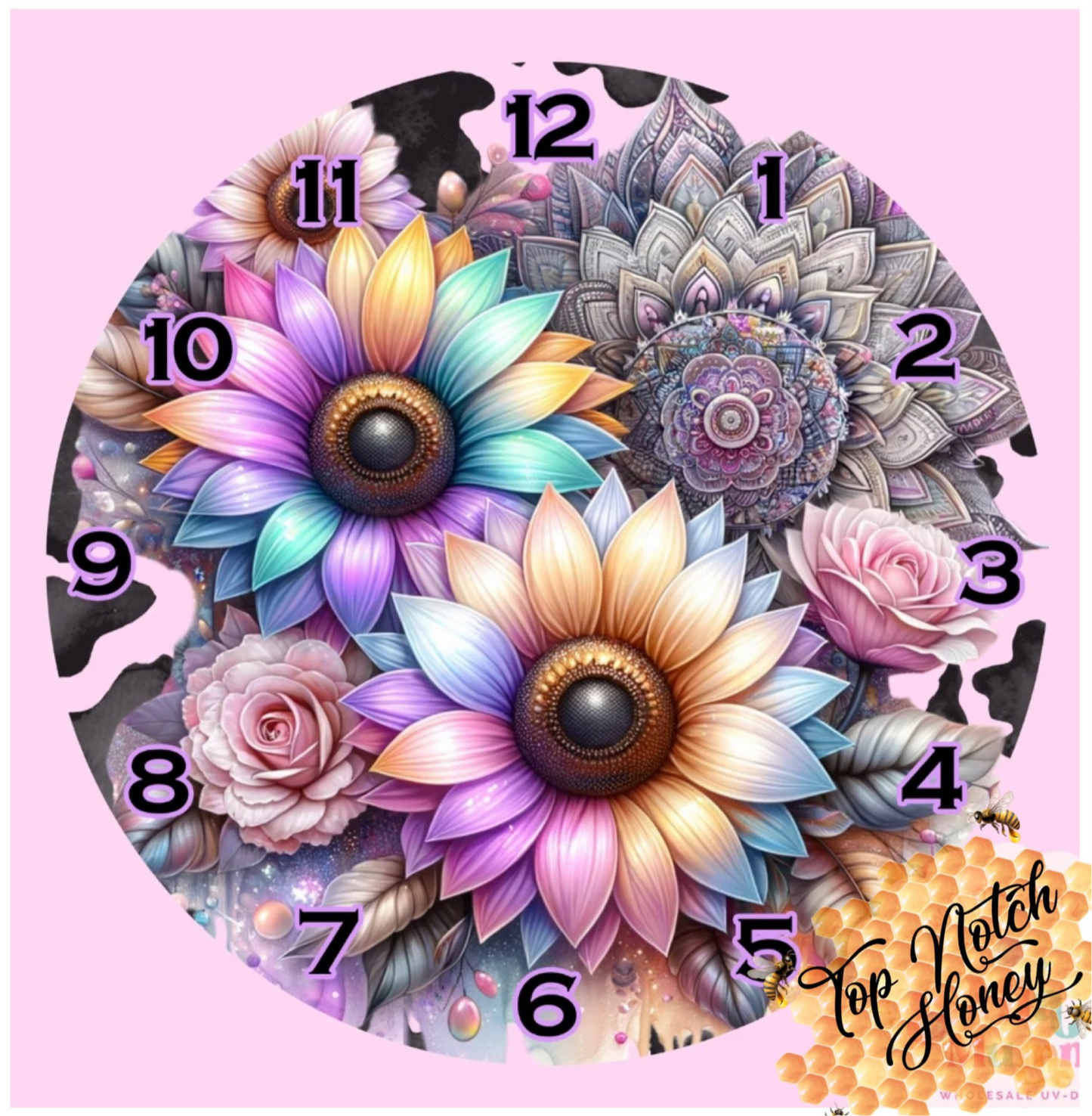 30cm Wooden Wall Clocks