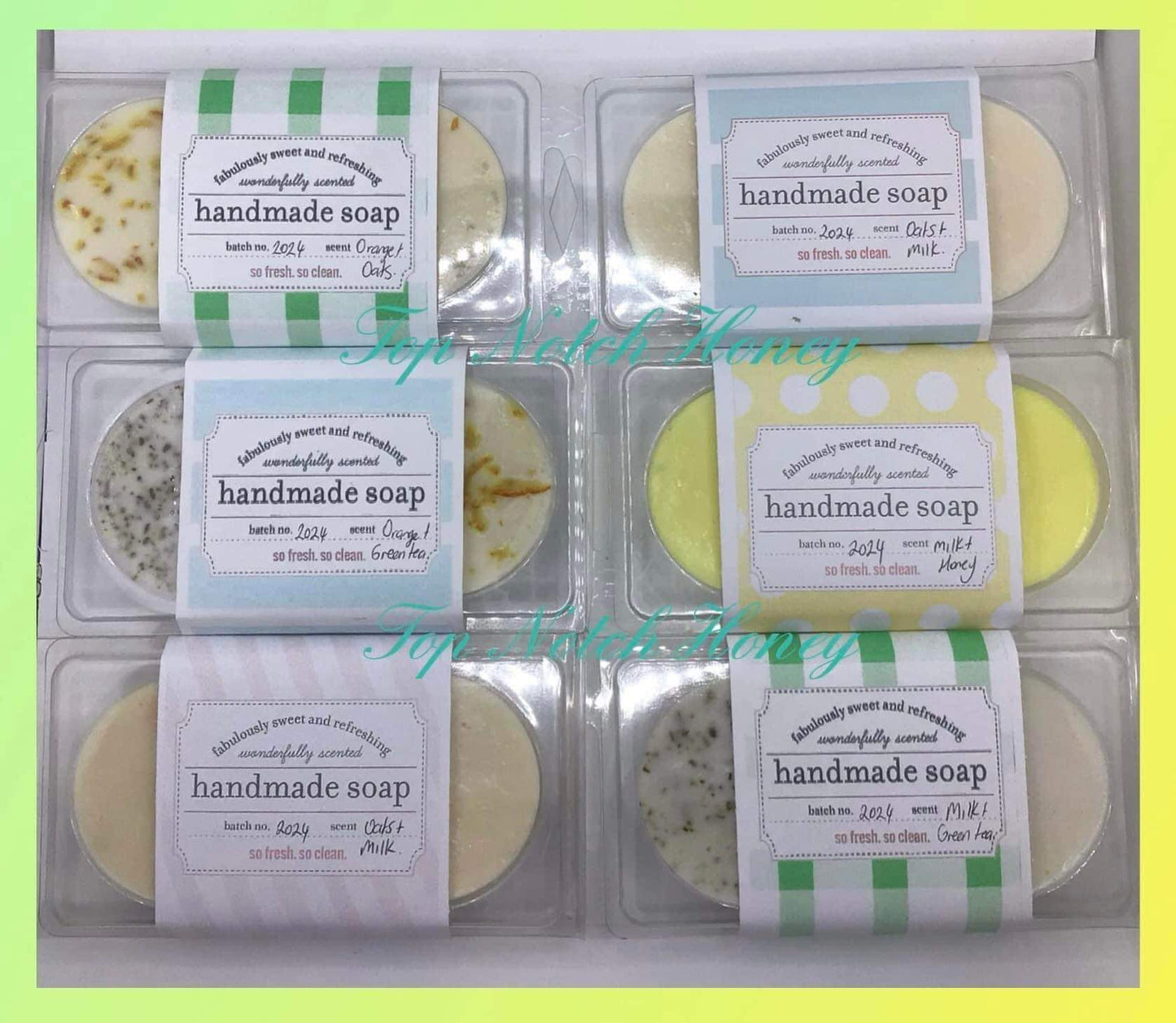 Twin Pack Honey Soaps