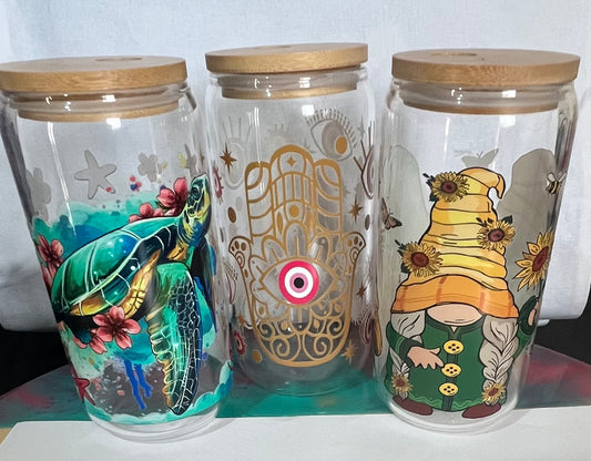 Gnome Glass Tumbler