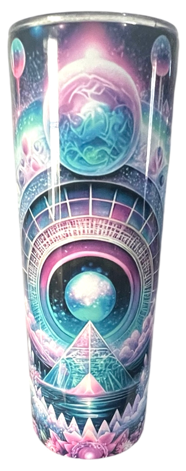 Mystical Crystal Stainless Steel tumbler