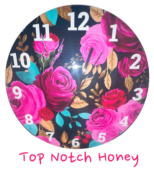 30cm Wooden Wall Clocks