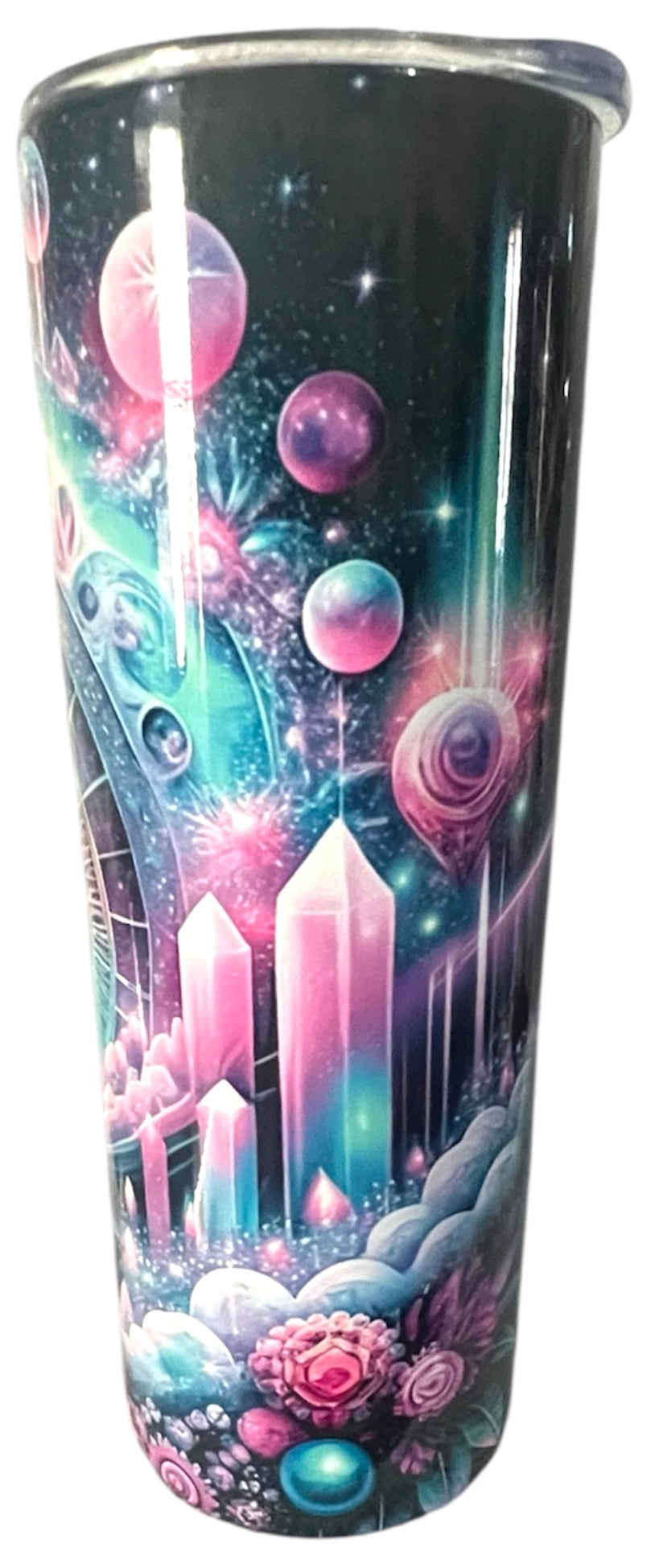 Mystical Crystal Stainless Steel tumbler