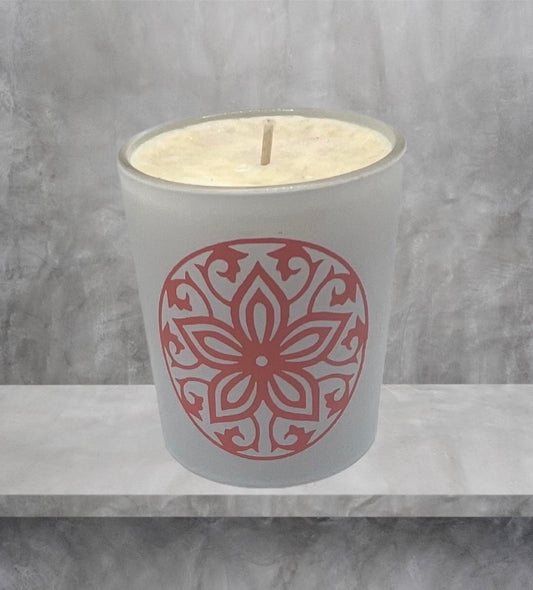 300ml Flower Mandala Soy Candle