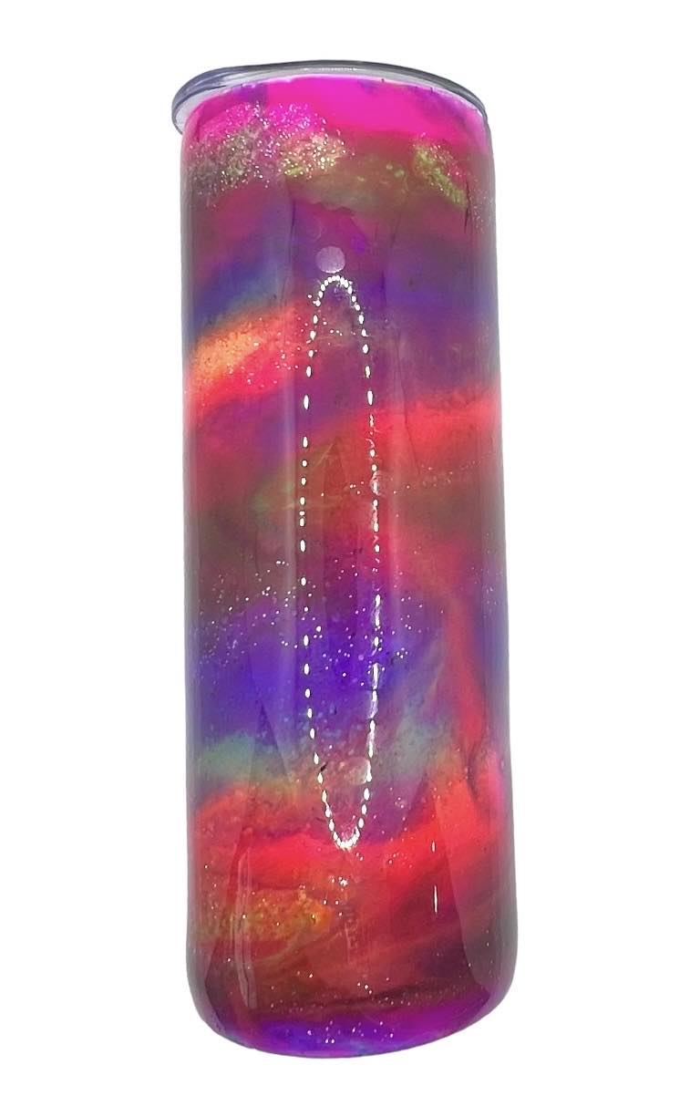 20oz Skull  Hot/Cold Tumbler