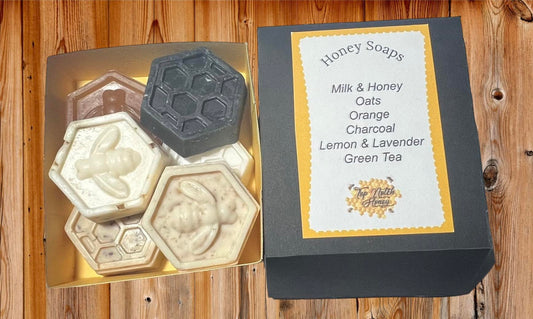 6pk Honey Travel Soaps