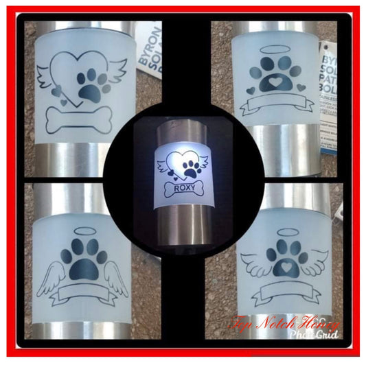 Pet Memorial Solar Light