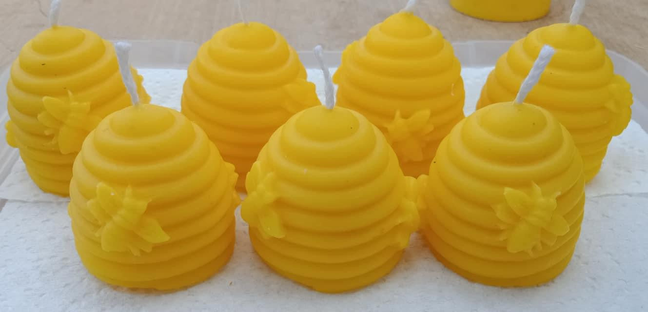 100% Australian Beeswax Beehive Candles