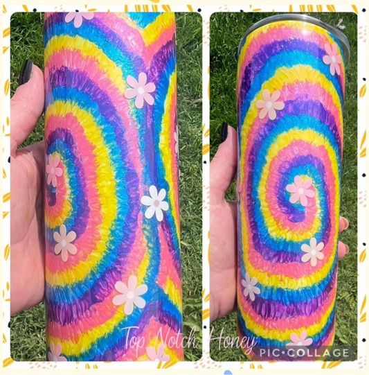 20oz Hot/Cold Tumbler Flower Power 🌼🌺🌸