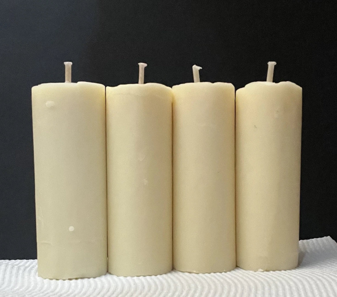 Beeswax Blend Pillar Candles