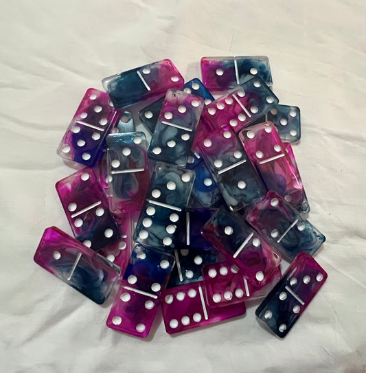 28 pce/set Resin Dominoes sets