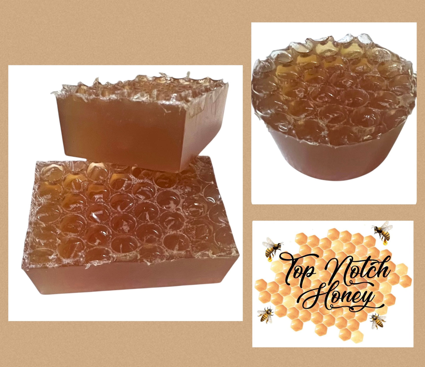 African black Honey Soap