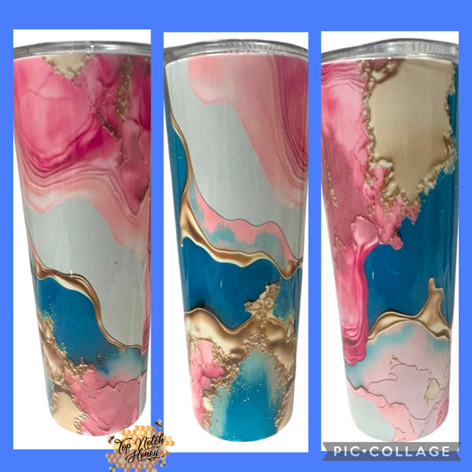 20oz Colour Swirl Tumbler