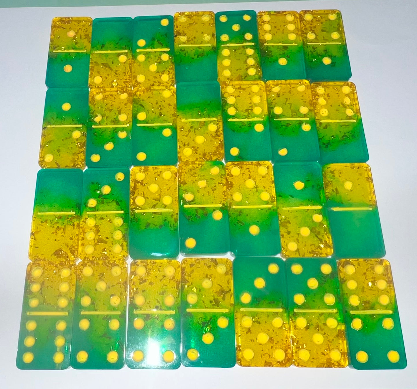 28 pce/set Resin Dominoes sets