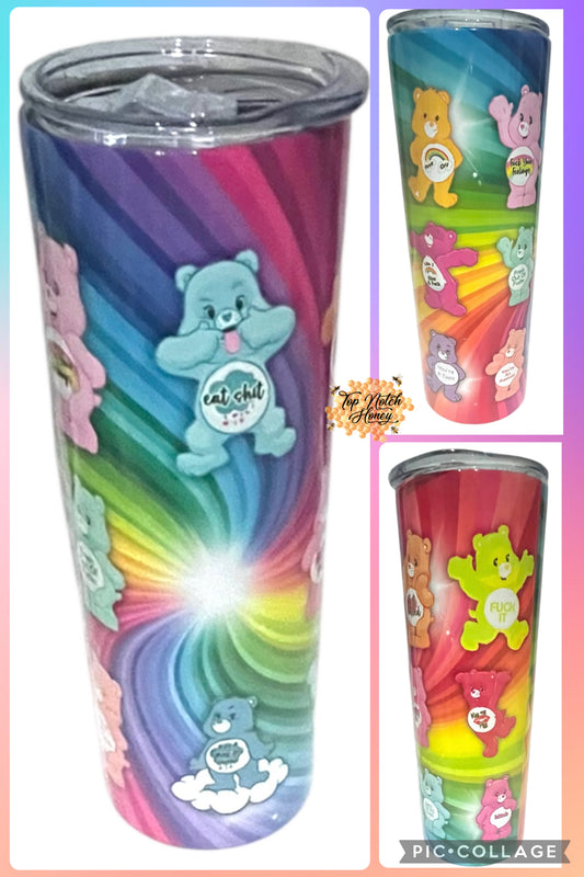 Swear Bear 20oz Sublimation Tumbler