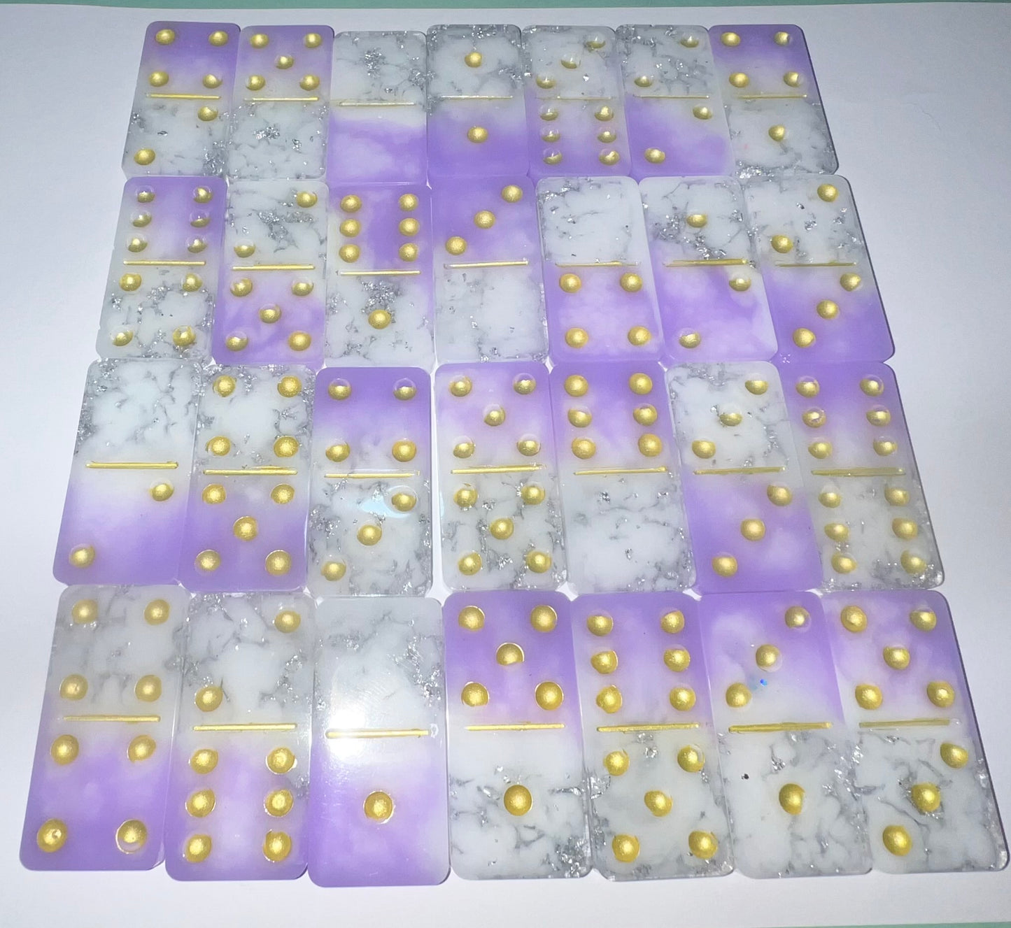 28 pce/set Resin Dominoes sets